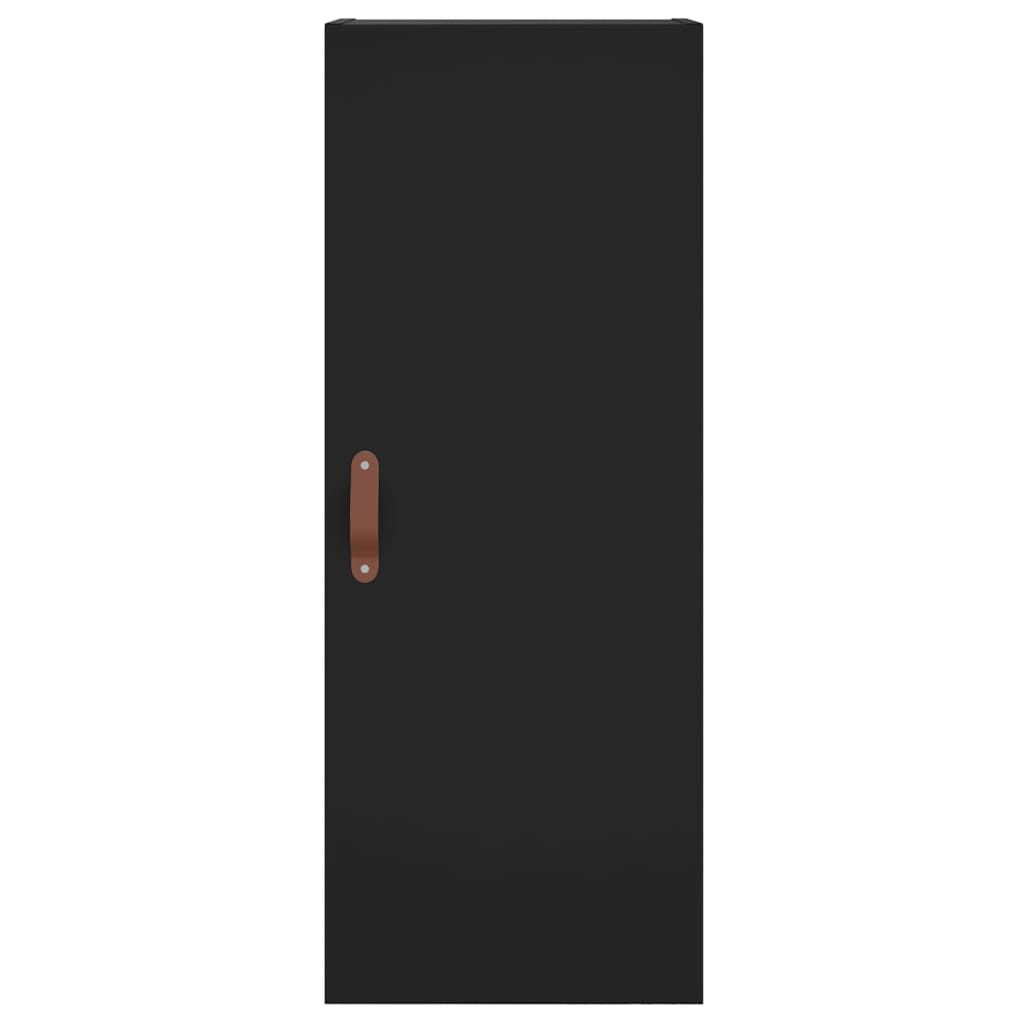 Black wall cabinet 34.5x34x90 cm