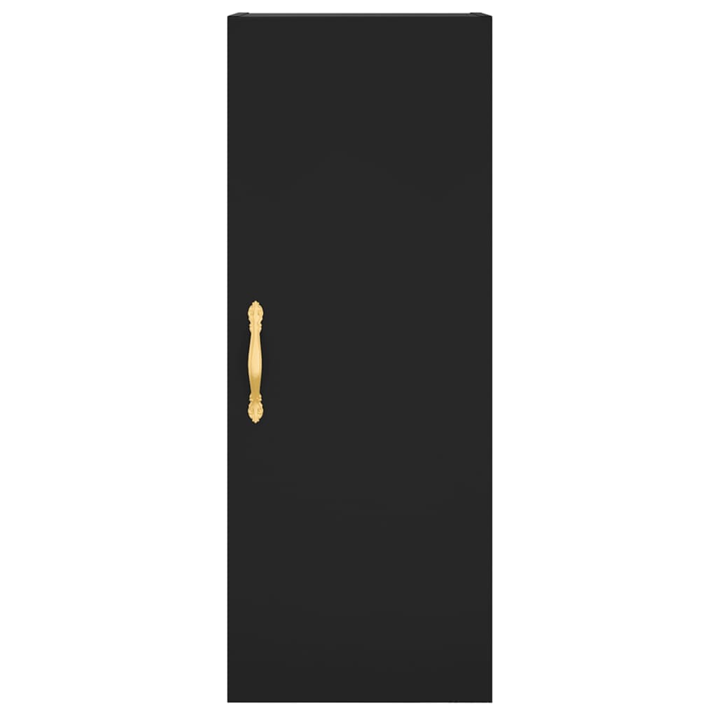 Pensile nero 34,5x34x90 cm