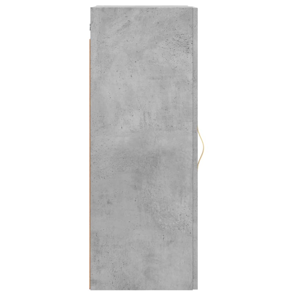 Pensile grigio cemento 34,5x34x90 cm