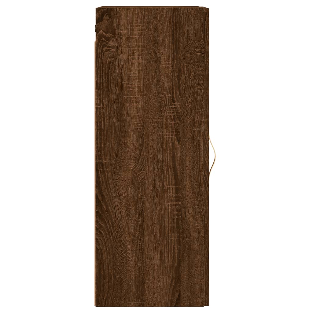 Braune Eichenwandschrank 34,5 x 34 x 90 cm