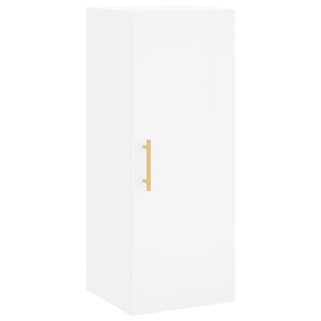 White wall cabinet 34.5x34x90 cm