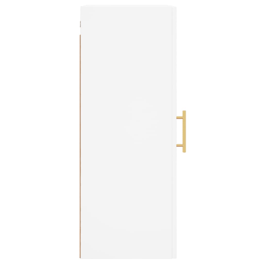 White wall cabinet 34.5x34x90 cm