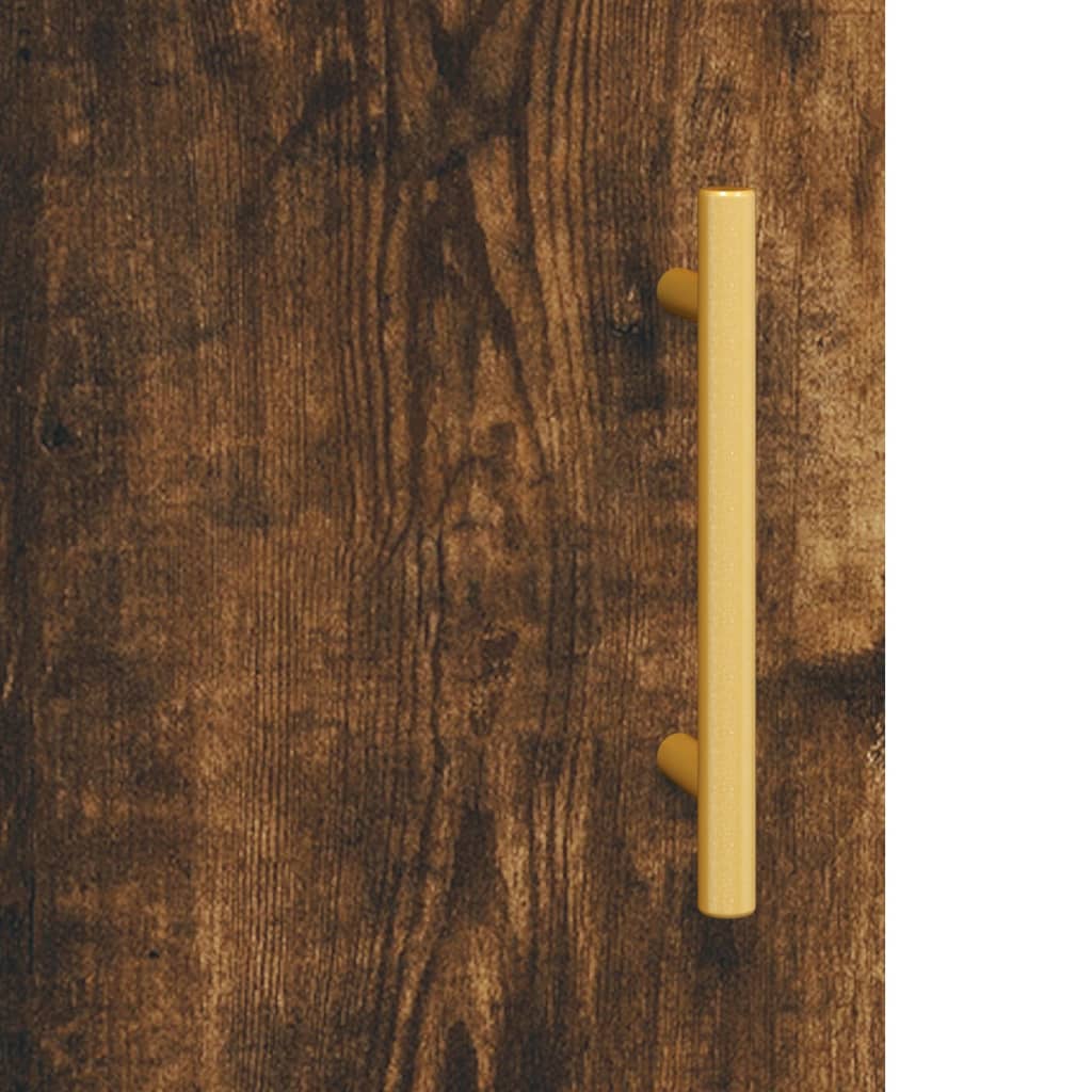 Pensile in rovere affumicato 34,5x34x90 cm