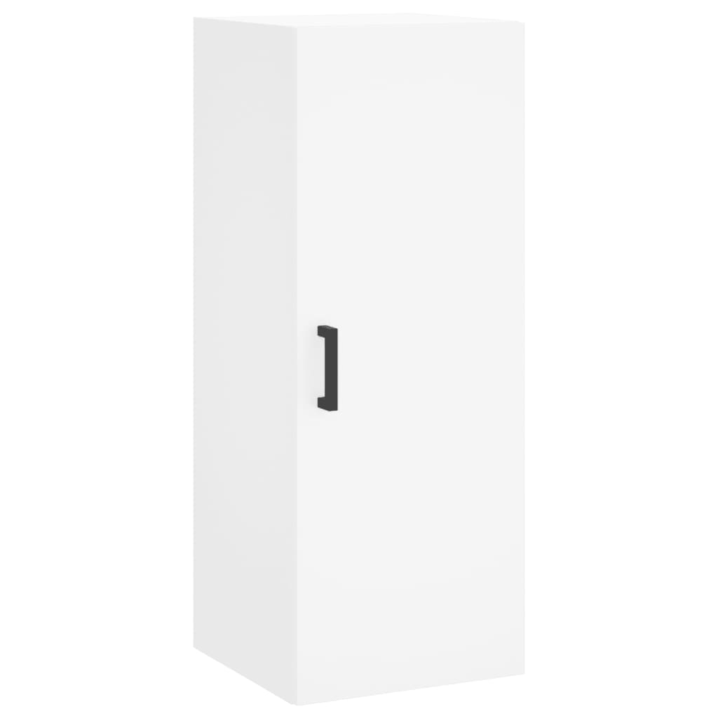 White wall cabinet 34.5x34x90 cm