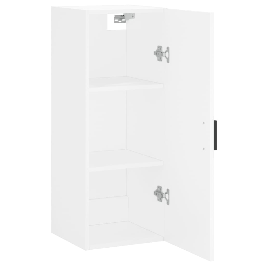 White wall cabinet 34.5x34x90 cm