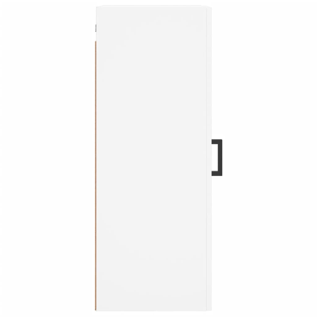 Armoire murale blanc 34,5x34x90 cm