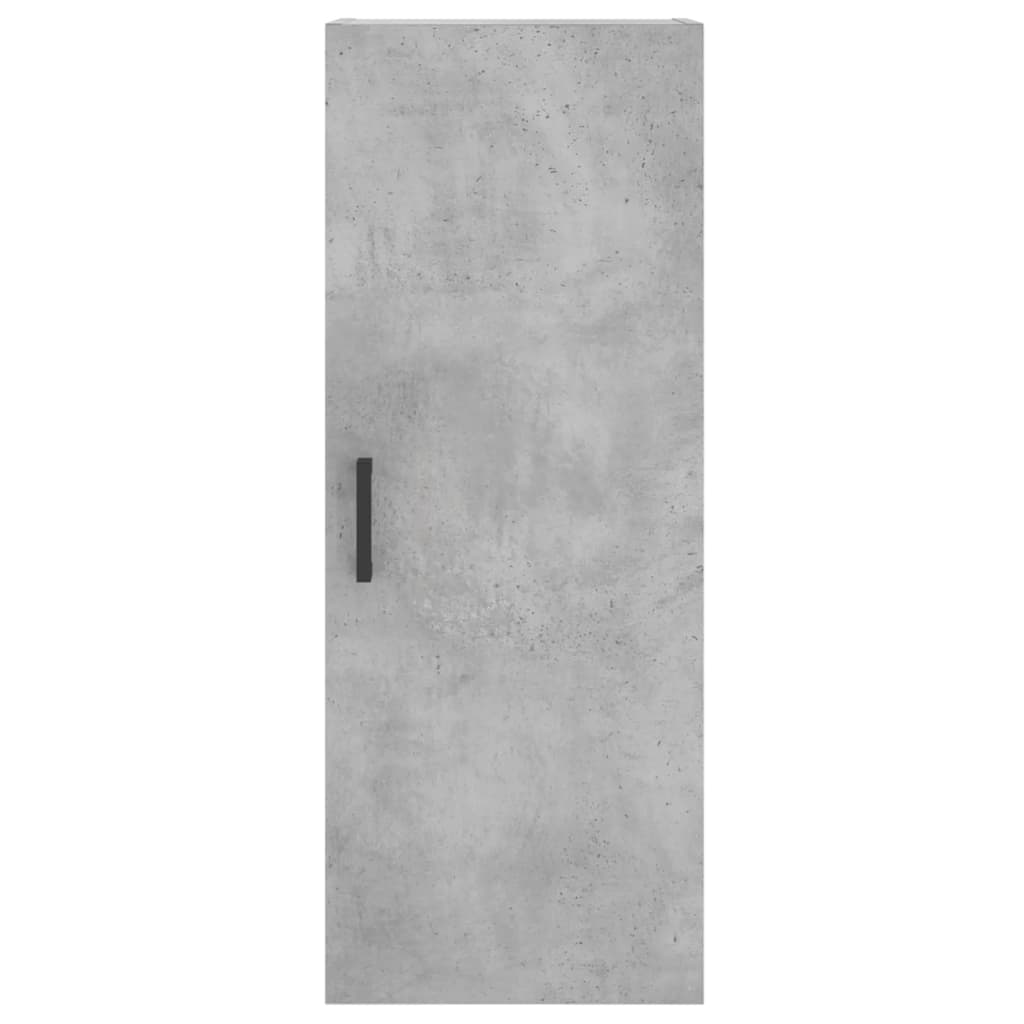 Concrete gray wall cabinet 34.5x34x90 cm