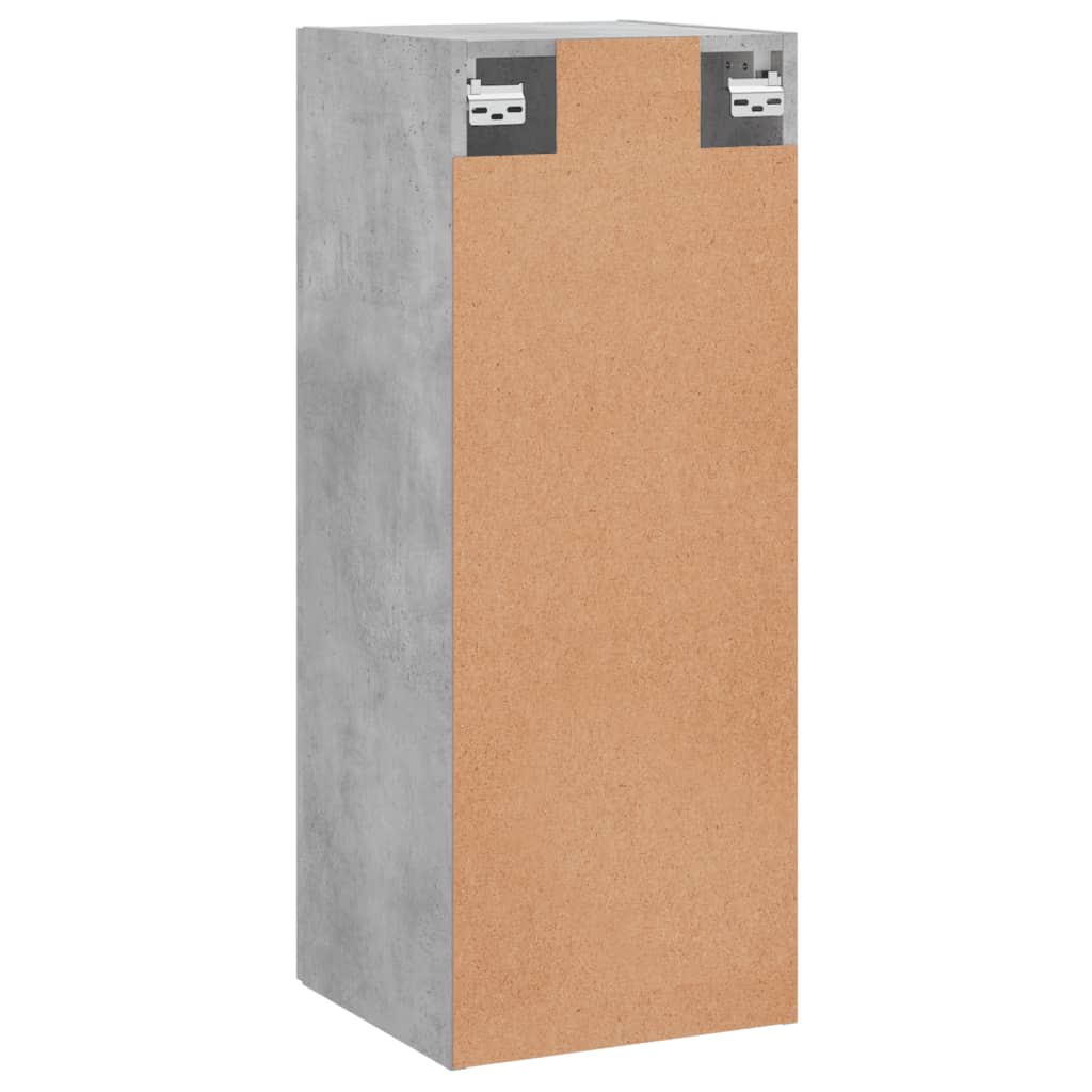 Concrete gray wall cabinet 34.5x34x90 cm