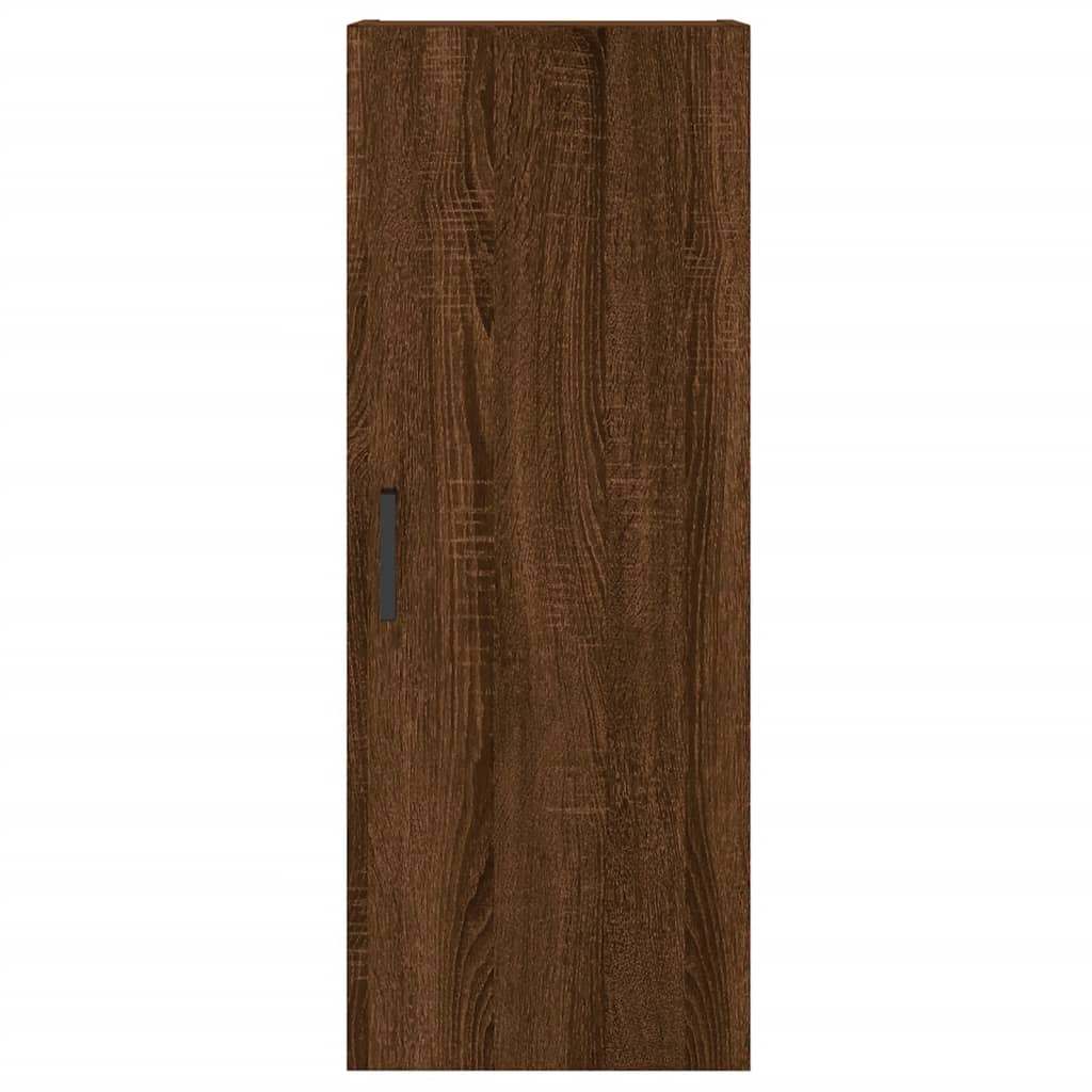 Braune Eichenwandschrank 34,5 x 34 x 90 cm