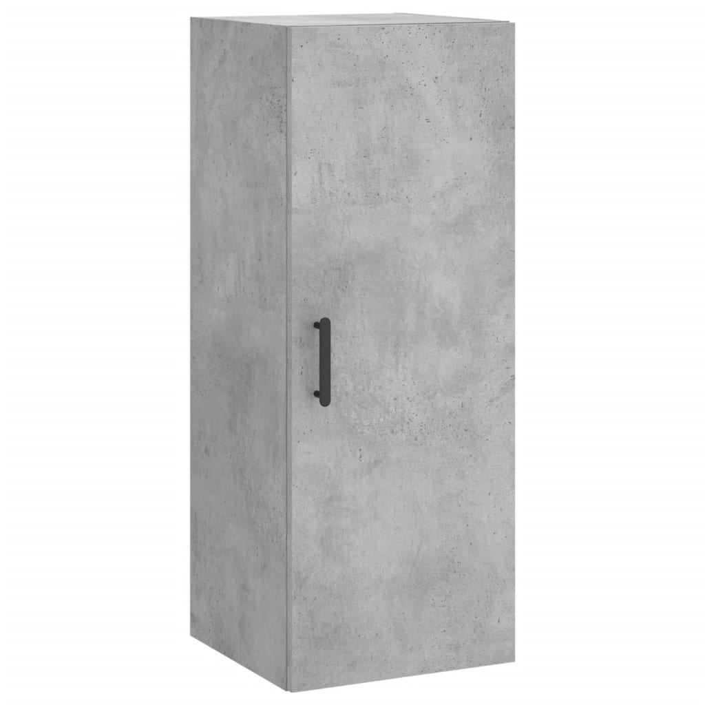 Concrete gray wall cabinet 34.5x34x90 cm