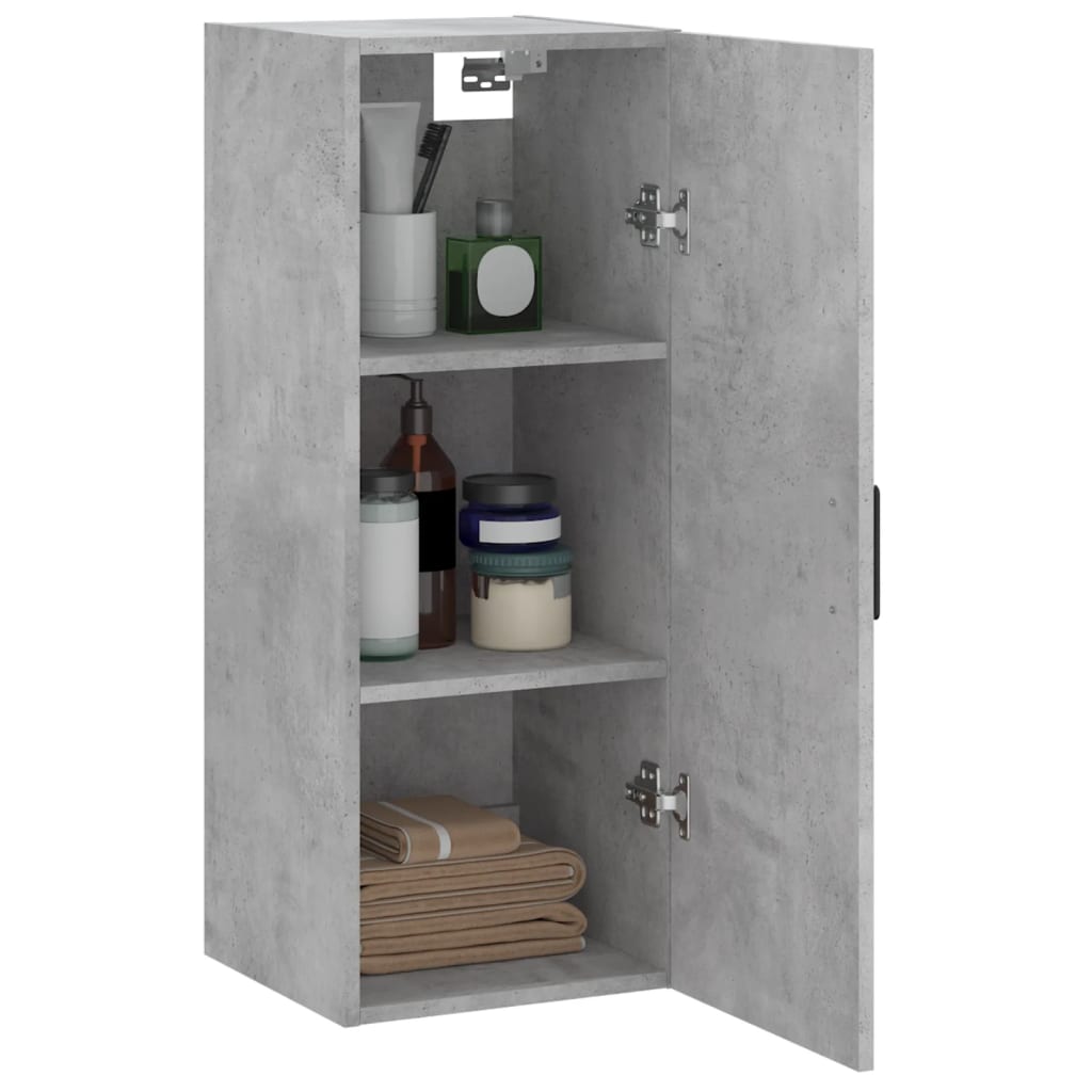 Betongrauwandschrank 34,5 x 34 x 90 cm