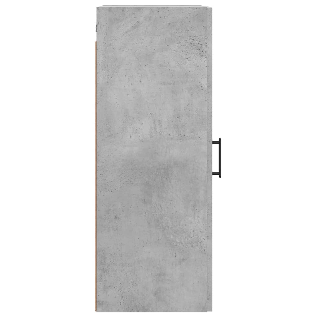 Concrete gray wall cabinet 34.5x34x90 cm