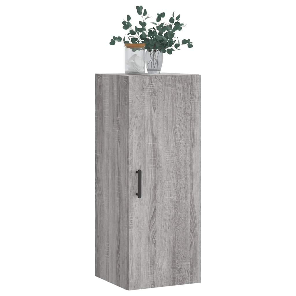 Sonoma Grey Wall Cabinet 34,5x34x90 cm