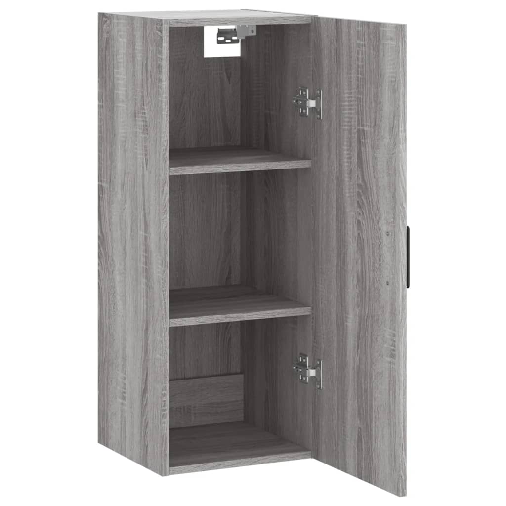 Sonoma Grey Wall Cabinet 34,5x34x90 cm