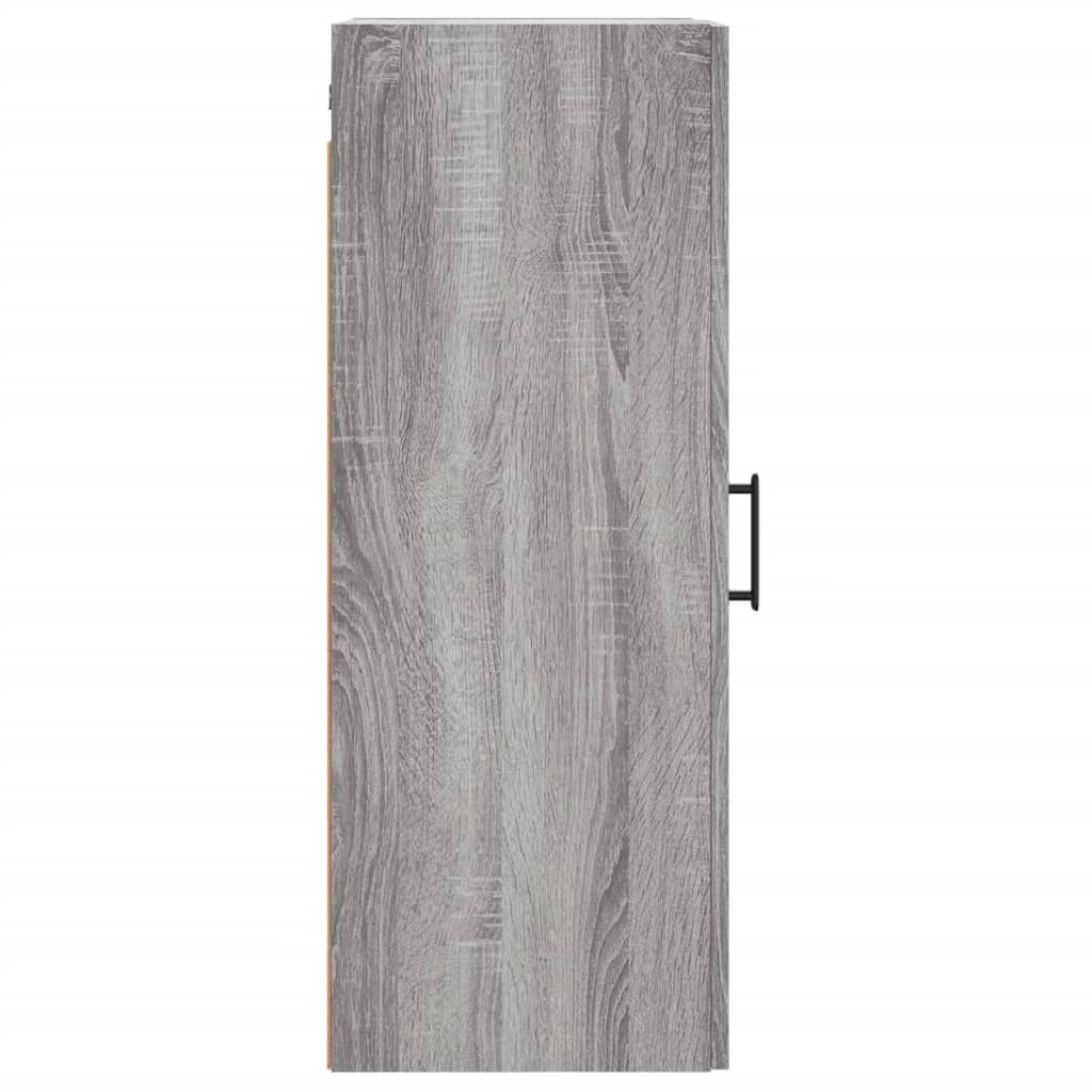 Armoire murale sonoma gris 34,5x34x90 cm