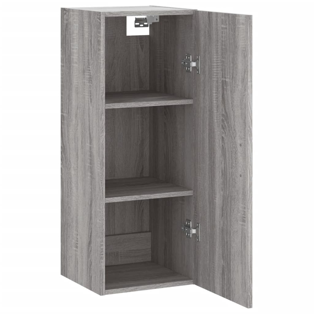 Sonoma Grey Wall Cabinet 34,5x34x90 cm