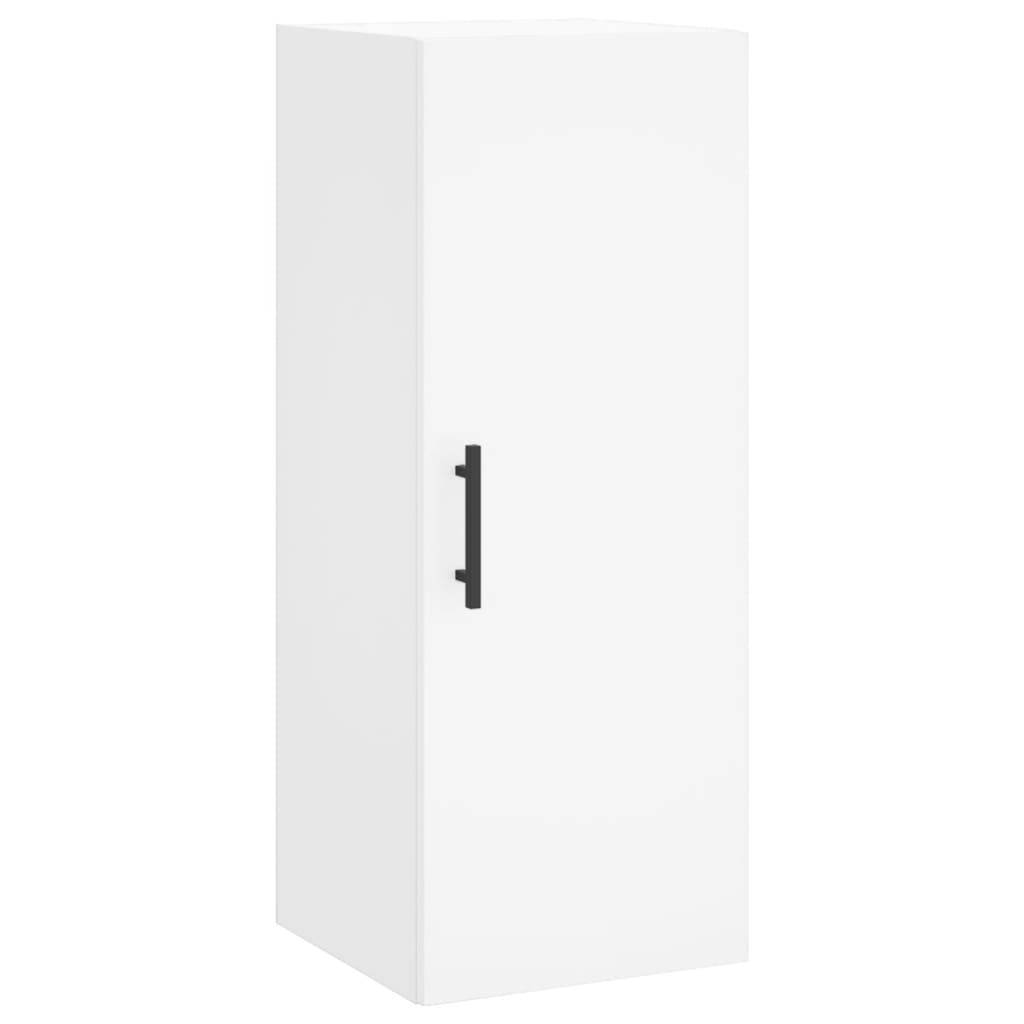 White wall cabinet 34.5x34x90 cm