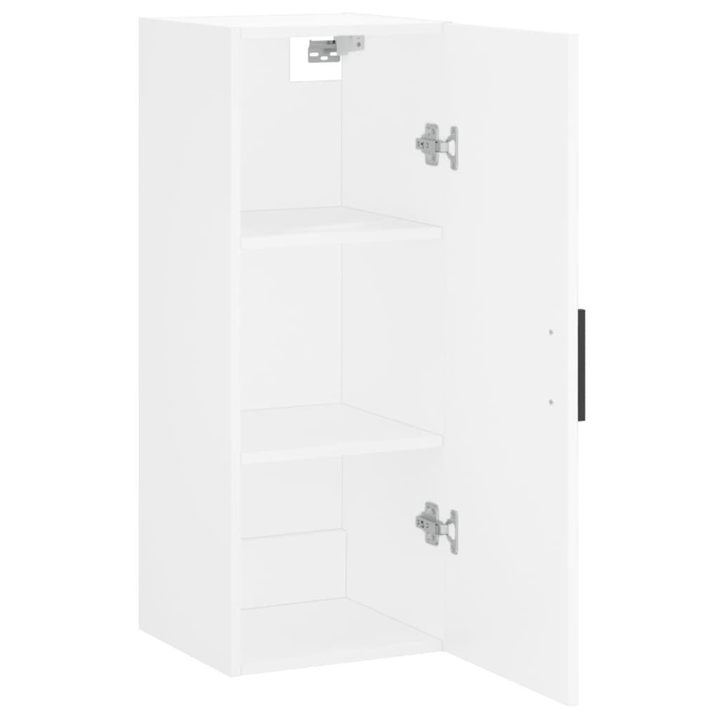 White wall cabinet 34.5x34x90 cm