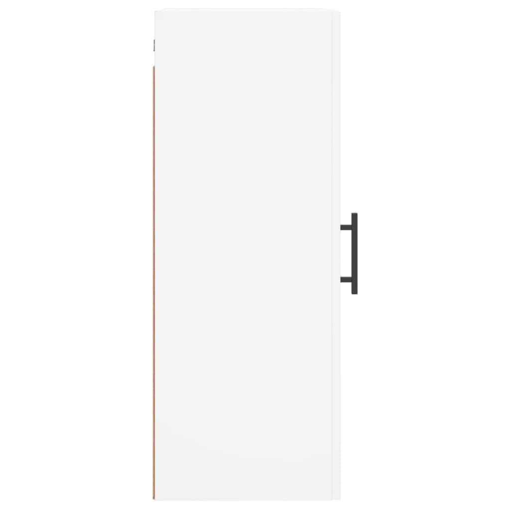 Armoire murale blanc 34,5x34x90 cm