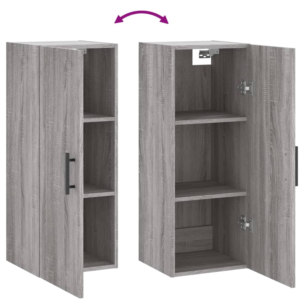 Sonoma gray wall cabinet 34.5x34x90 cm