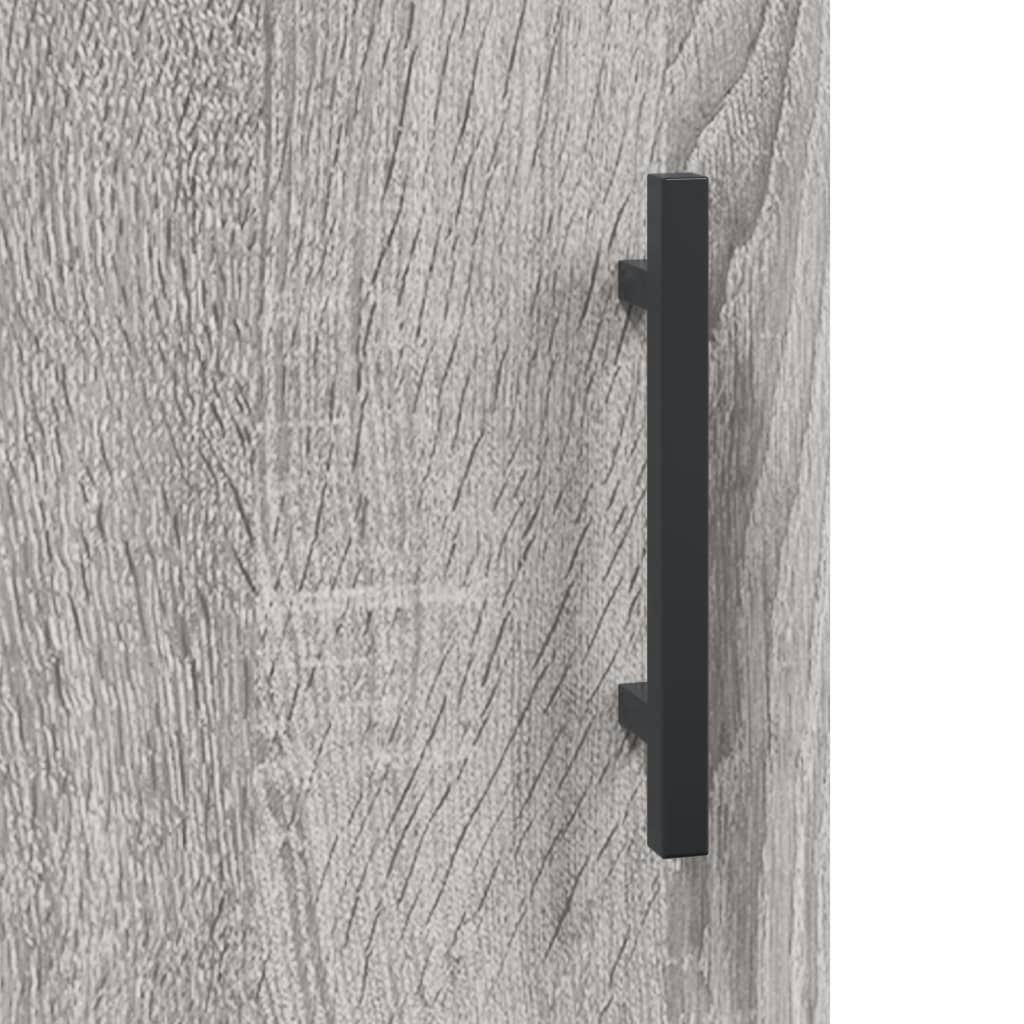 Sonoma Grey Wall Cabinet 34,5x34x90 cm