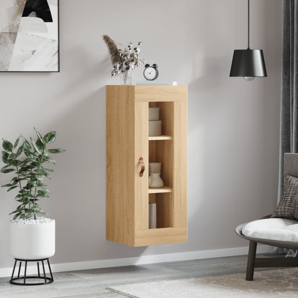 Sonoma Oak Wall Cabinet 34,5x34x90 cm