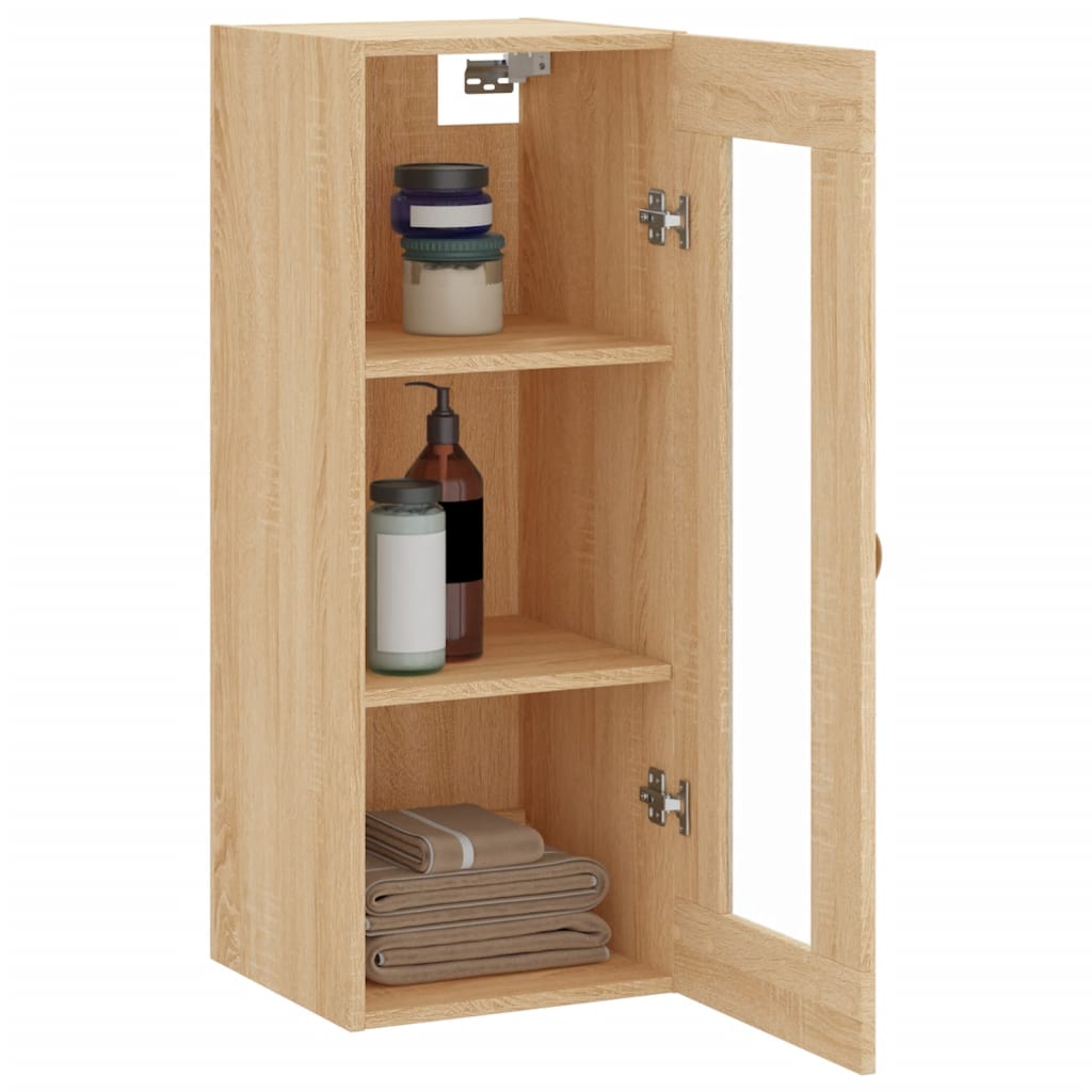 Sonoma Oak Wall Cabinet 34,5x34x90 cm