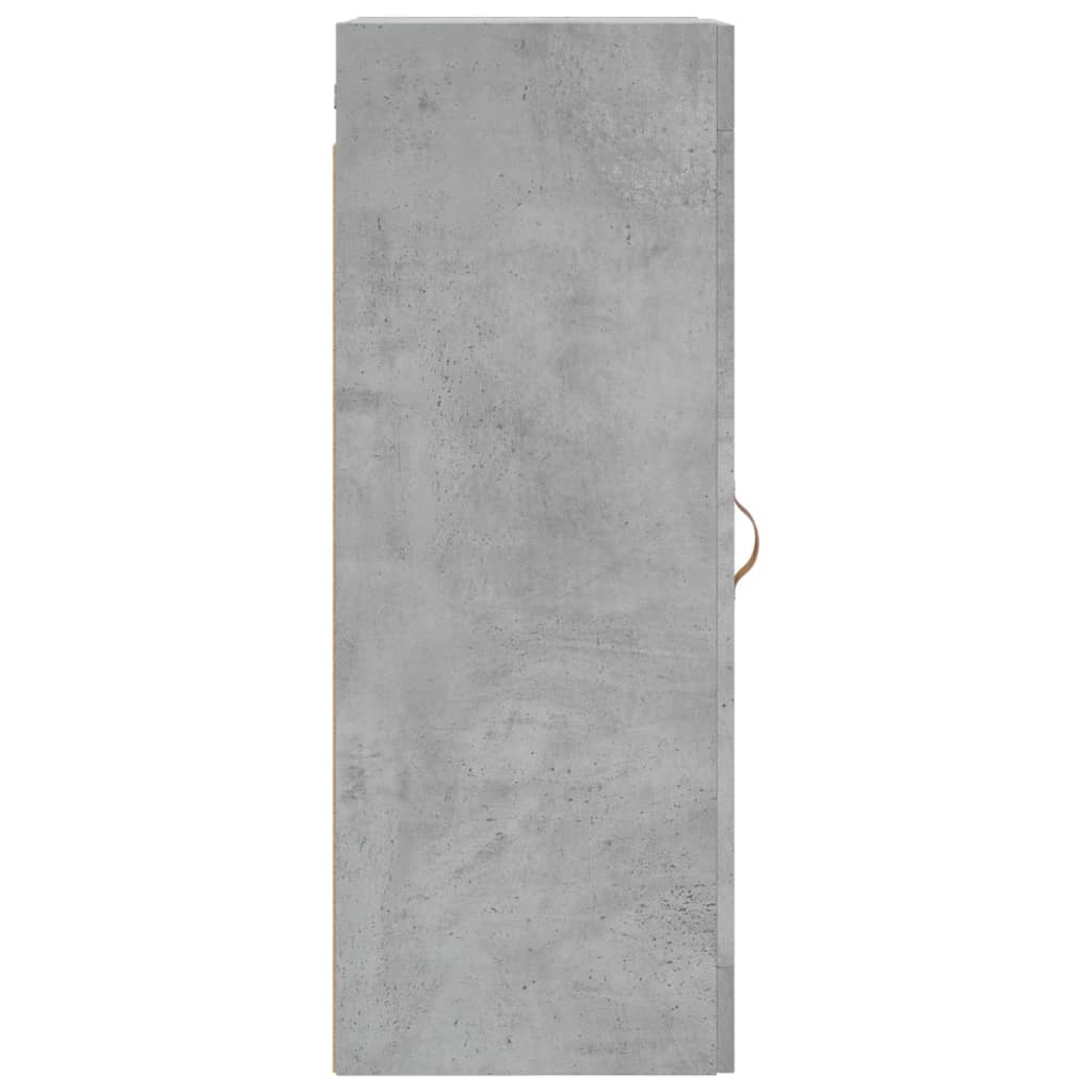 Concrete gray wall cabinet 34.5x34x90 cm