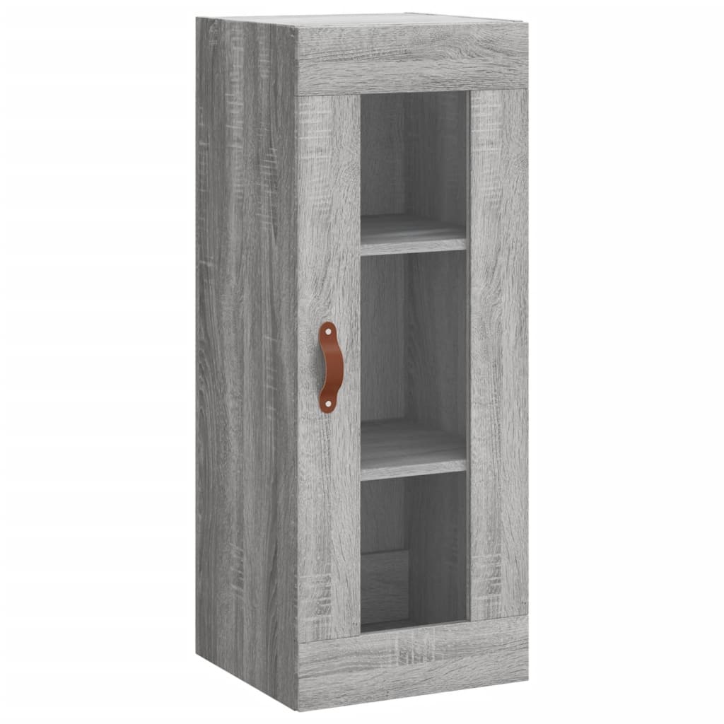 Sonoma Grey Wall Cabinet 34,5x34x90 cm