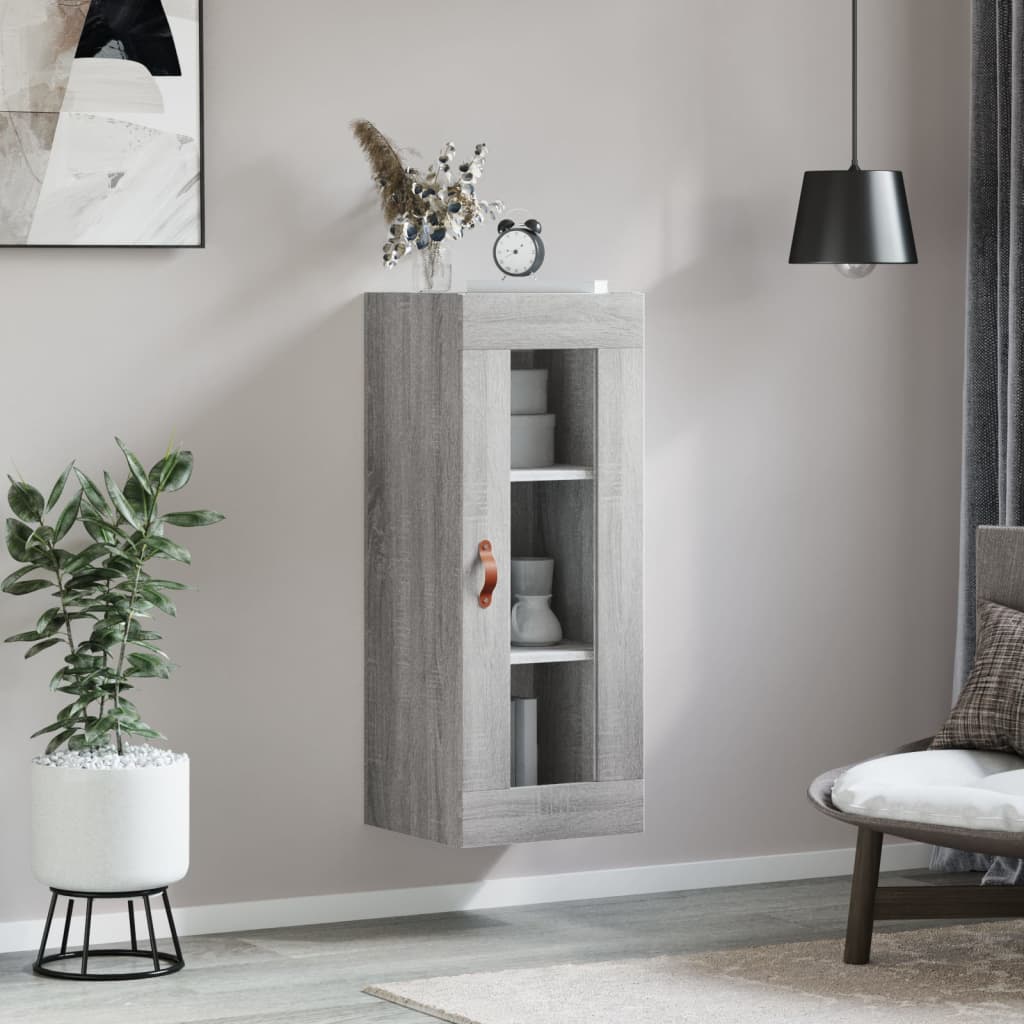 Sonoma gray wall cabinet 34.5x34x90 cm