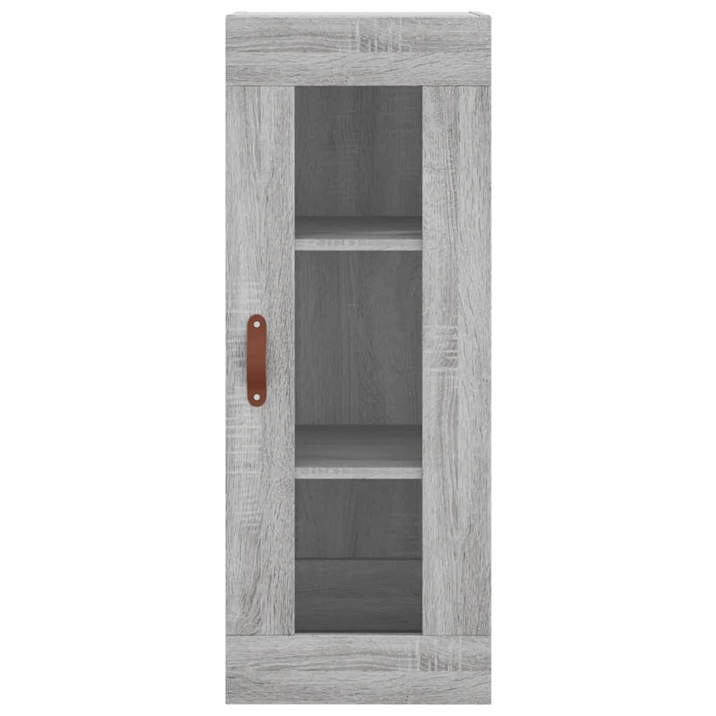 Sonoma Grey Wall Cabinet 34,5x34x90 cm