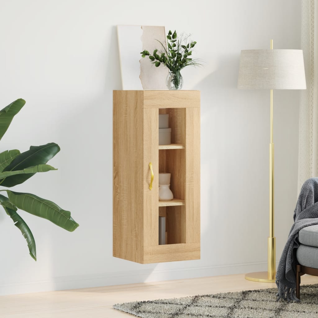 Sonoma oak wall cabinet 34.5x34x90 cm