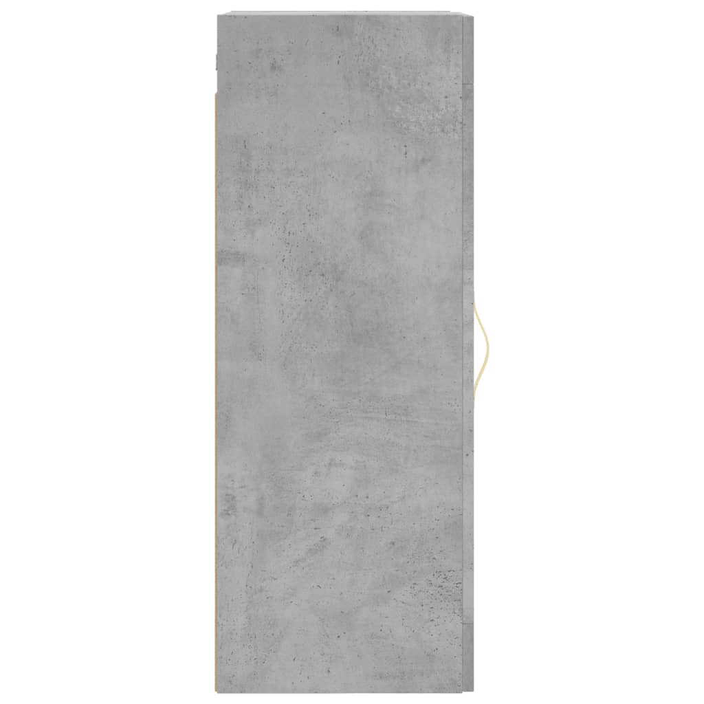 Concrete gray wall cabinet 34.5x34x90 cm