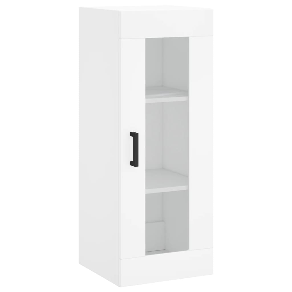 White wall cabinet 34.5x34x90 cm