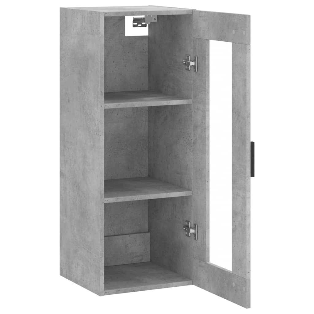 Betongrauwandschrank 34,5 x 34 x 90 cm