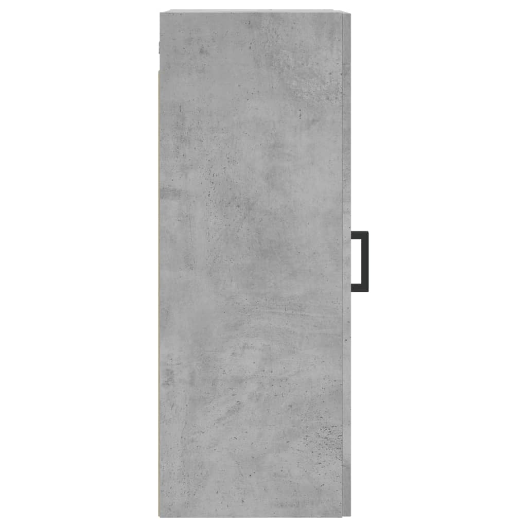 Concrete gray wall cabinet 34.5x34x90 cm