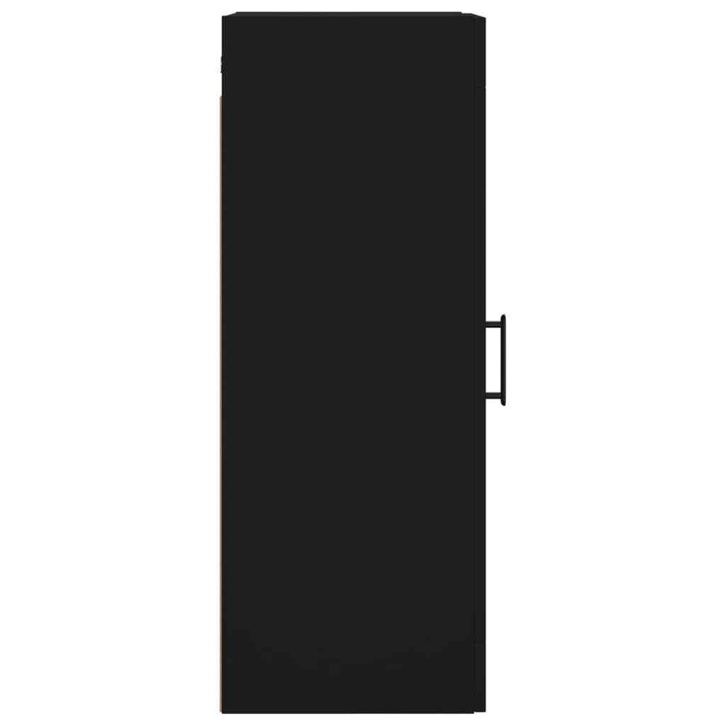Pensile nero 34,5x34x90 cm