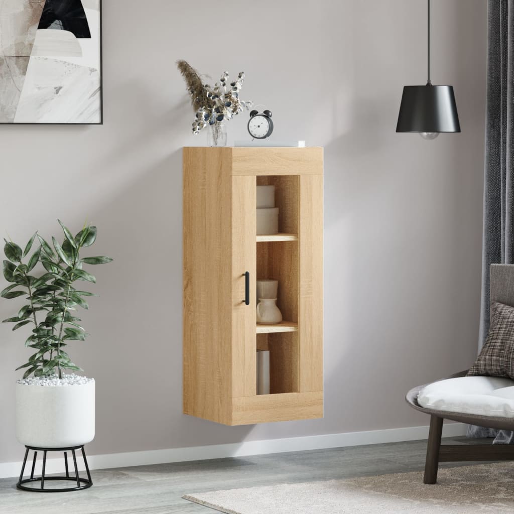 Sonoma Oak Wall Cabinet 34,5x34x90 cm