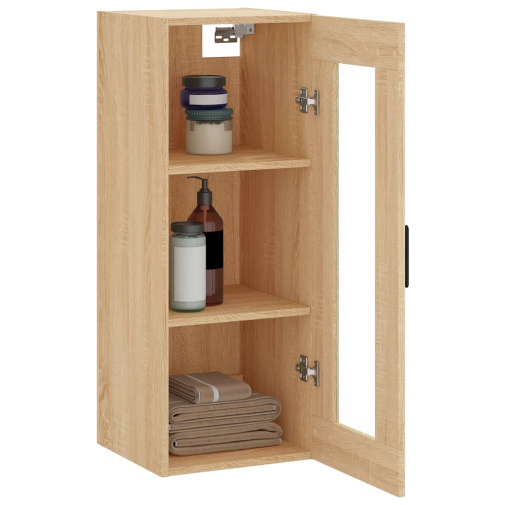 Sonoma Oak Wall Cabinet 34,5x34x90 cm