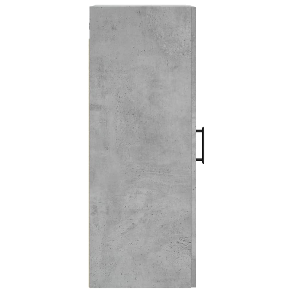Armoire murale gris béton 34,5x34x90 cm