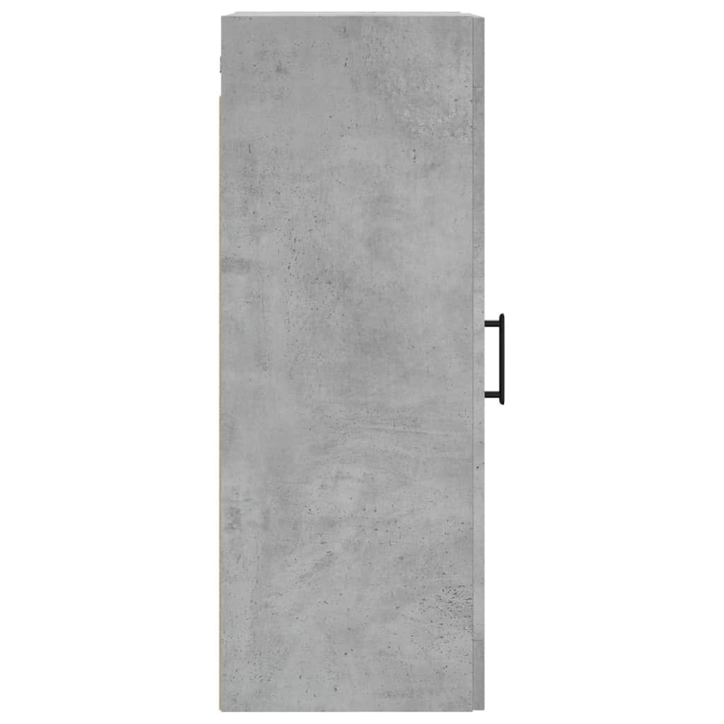 Concrete gray wall cabinet 34.5x34x90 cm