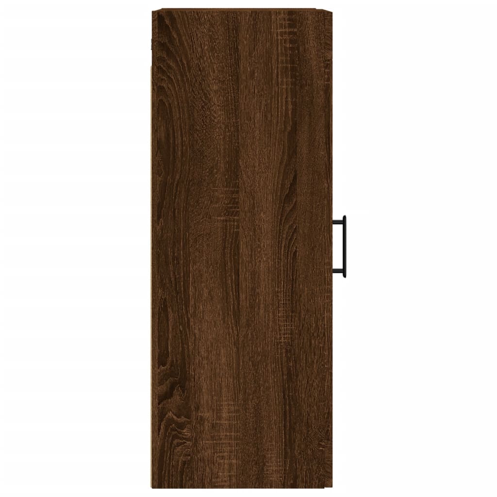 Braune Eichenwandschrank 34,5 x 34 x 90 cm