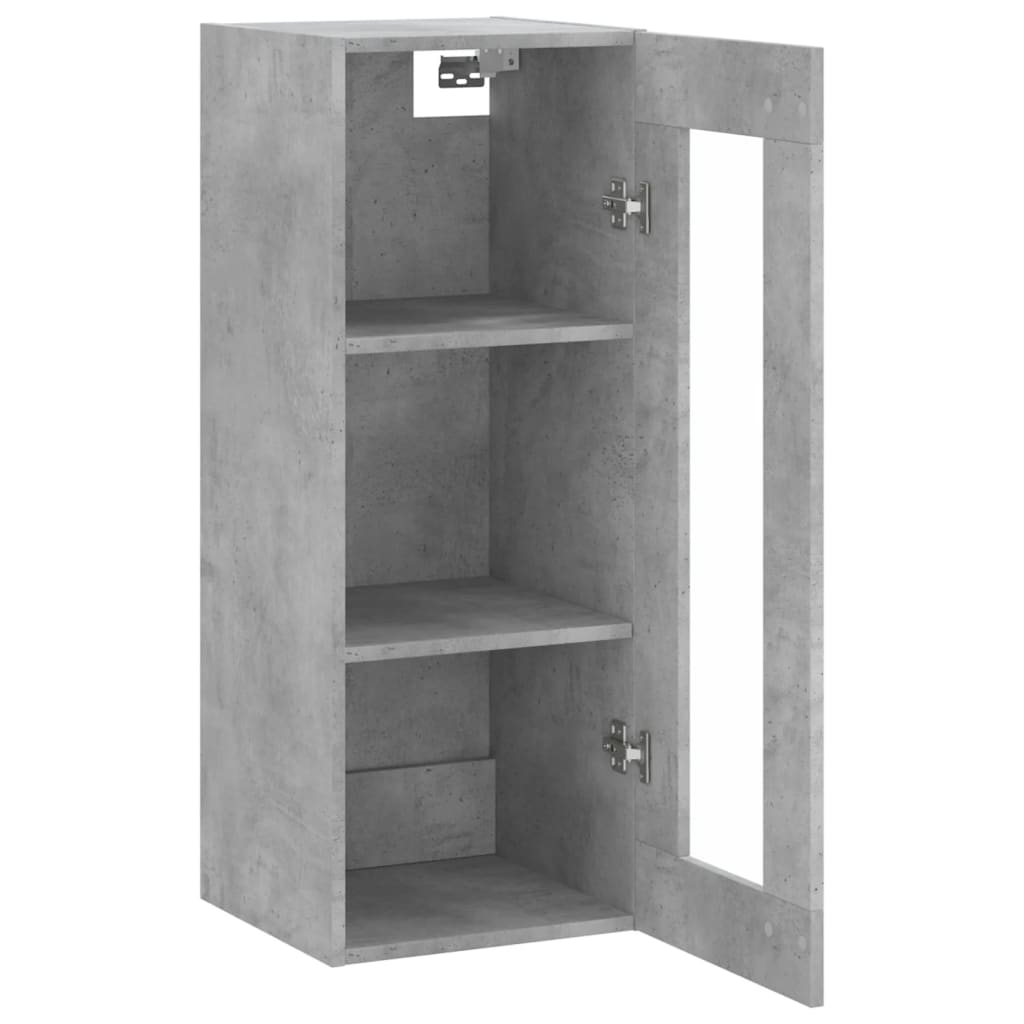 Betongrauwandschrank 34,5 x 34 x 90 cm