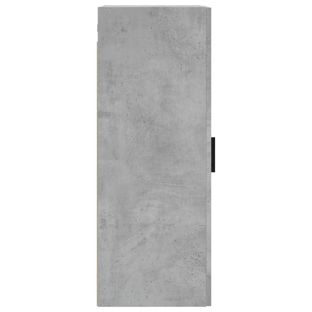 Concrete gray wall cabinet 34.5x34x90 cm