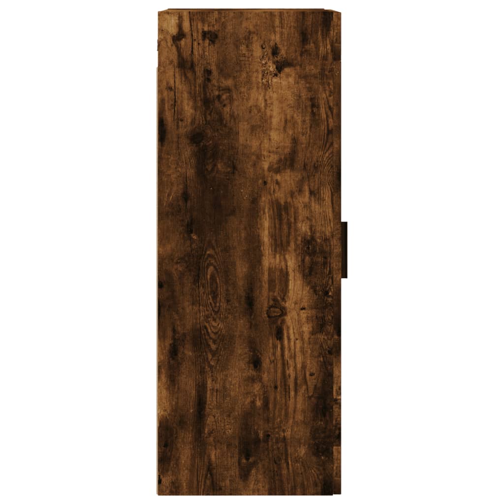 Armoire murale chêne fumé 34,5x34x90 cm