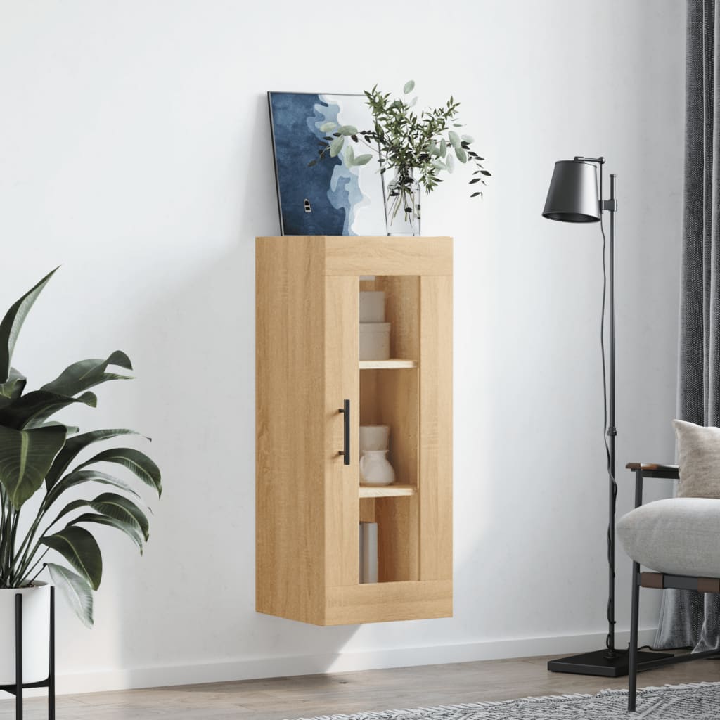 Sonoma oak wall cabinet 34.5x34x90 cm