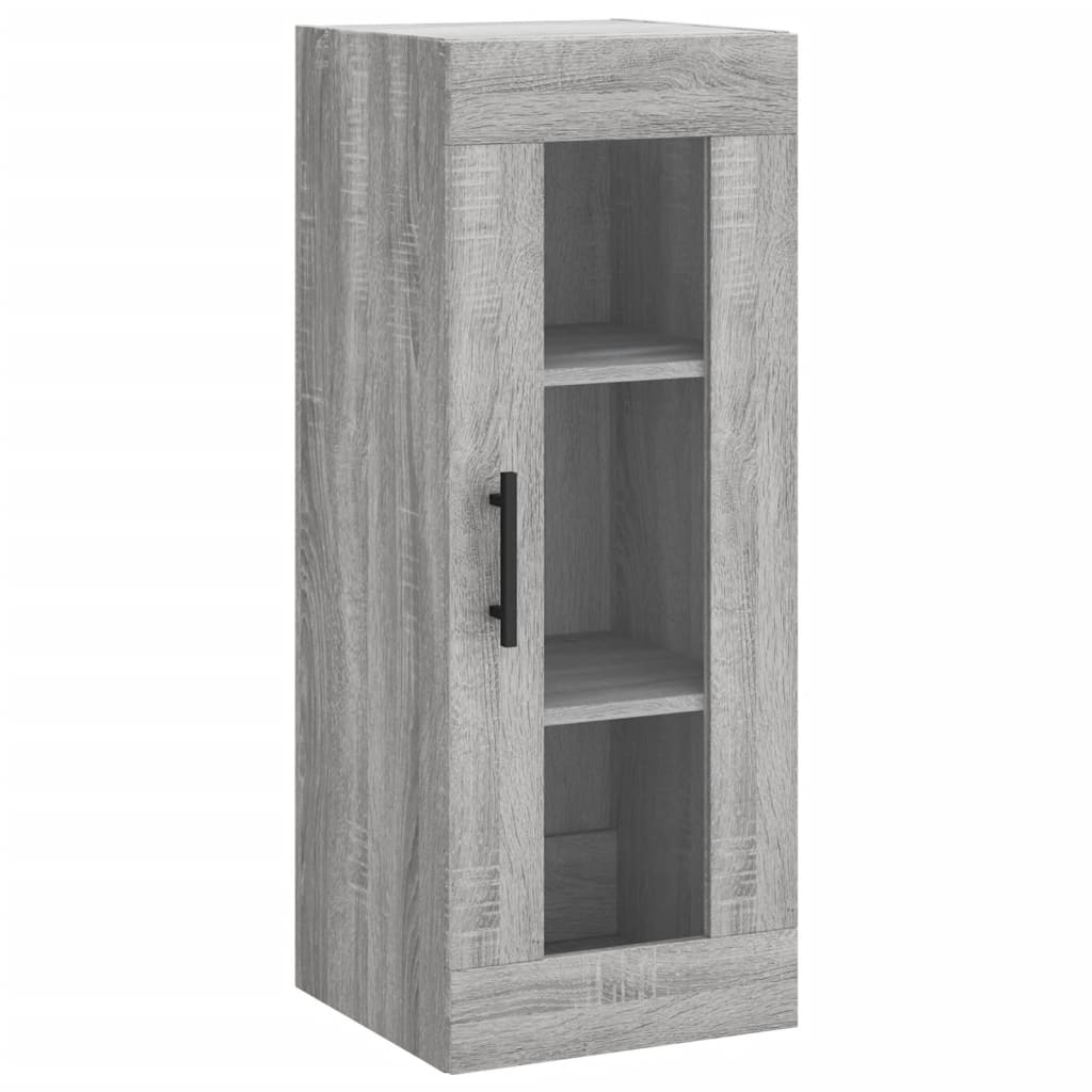 Armoire murale sonoma gris 34,5x34x90 cm