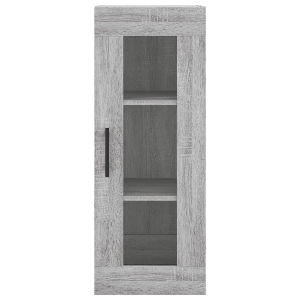 Sonoma Grey Wall Cabinet 34,5x34x90 cm