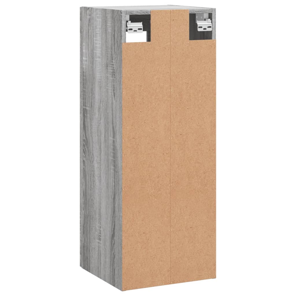 Sonoma Grey Wall Cabinet 34,5x34x90 cm