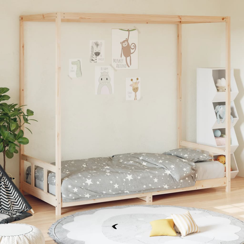 Farma del letto per bambini 90x200 cm in legno di pino solido
